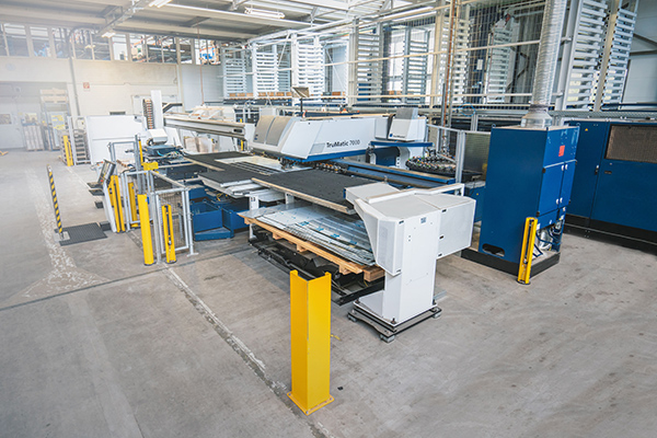 TruMatic 7000 und Blechlager sind eingespielt